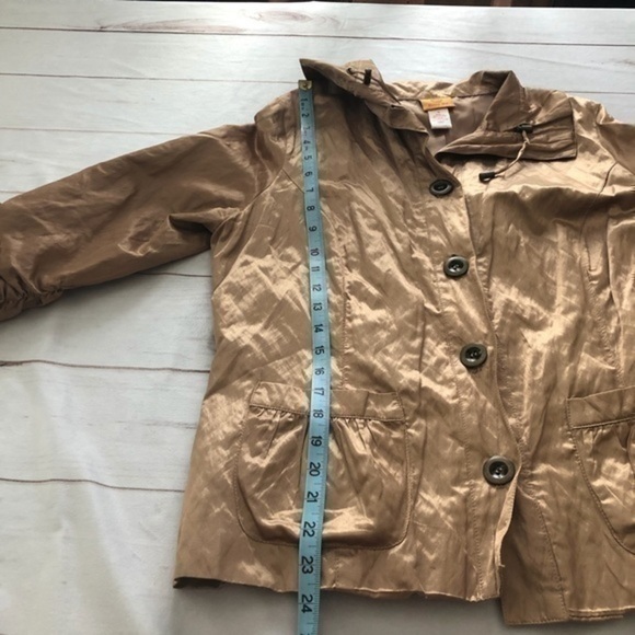 Ruby Rd. Gold Jacket Sz 12 - Picture 7 of 10